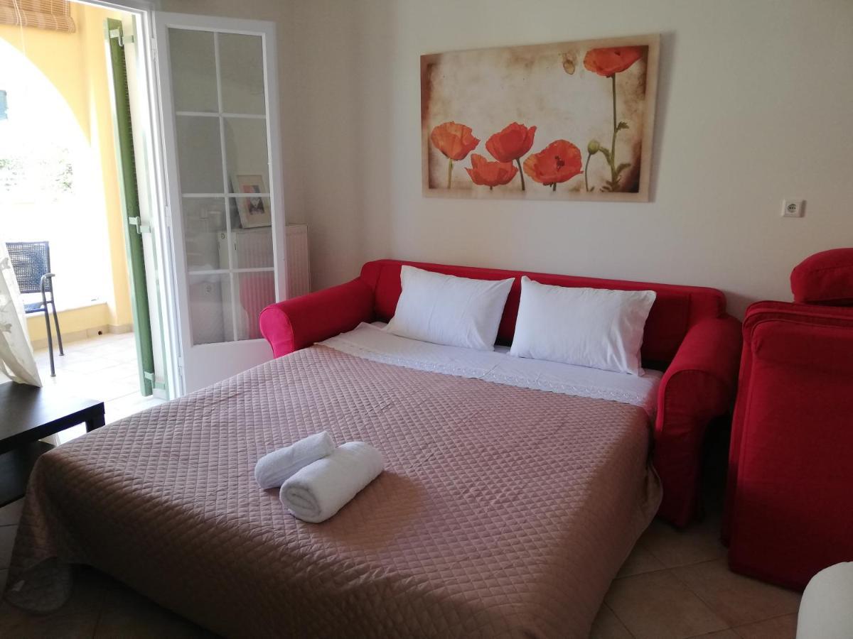 Sunny Stay Furnished Apartment In Kanoni Exterior foto